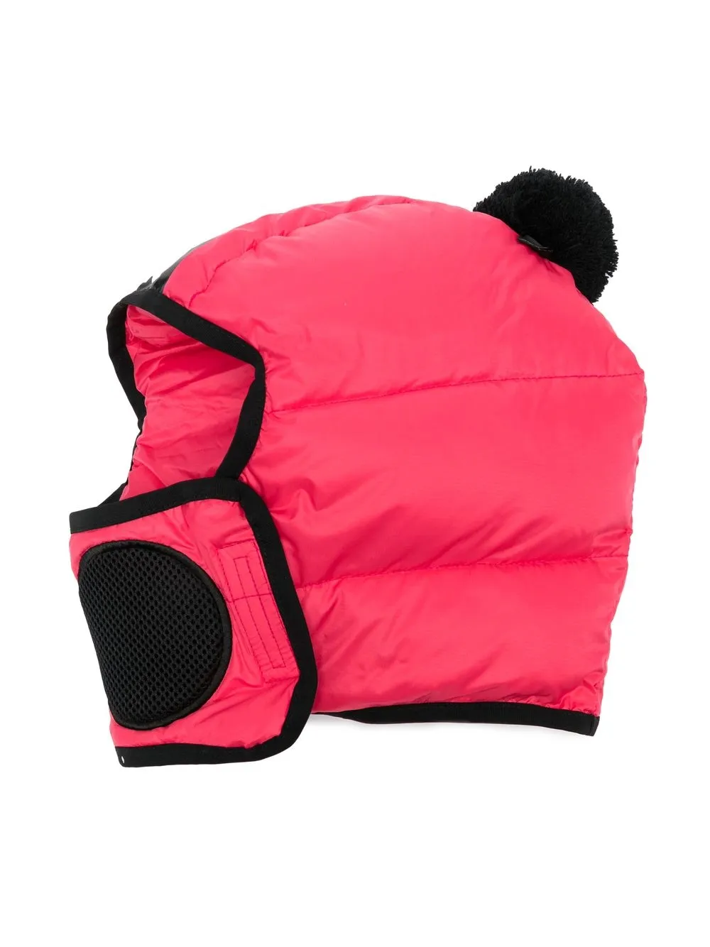 

AI Riders on the Storm Young pompom padded balaclava - Red