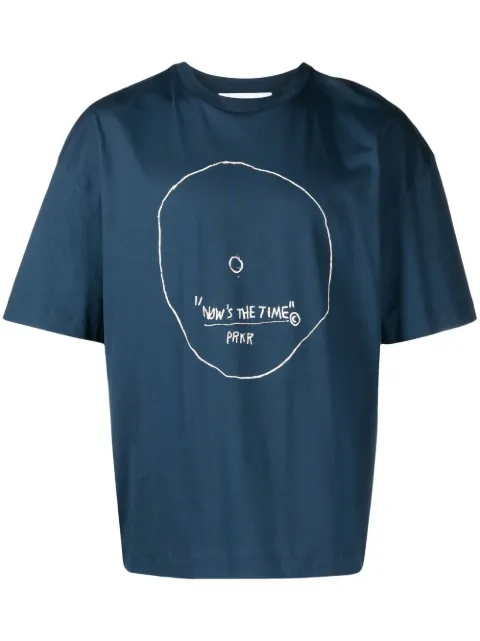Études Studio graphic-print cotton T-shirt
