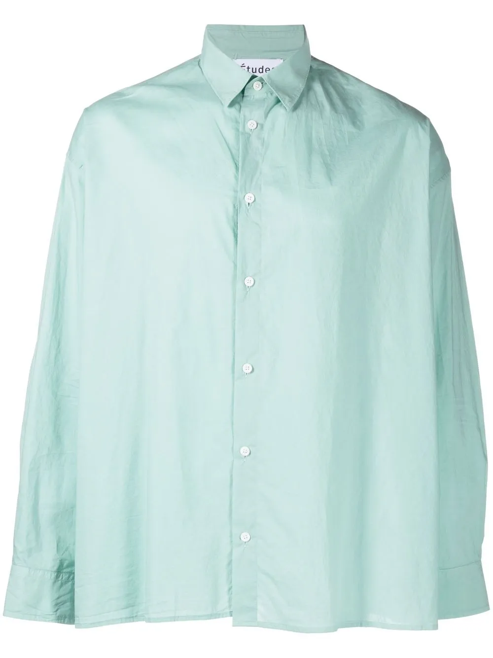 Etudes Studio Plain Button-down Shirt In Blue