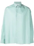 Études Studio plain button-down shirt - Blue