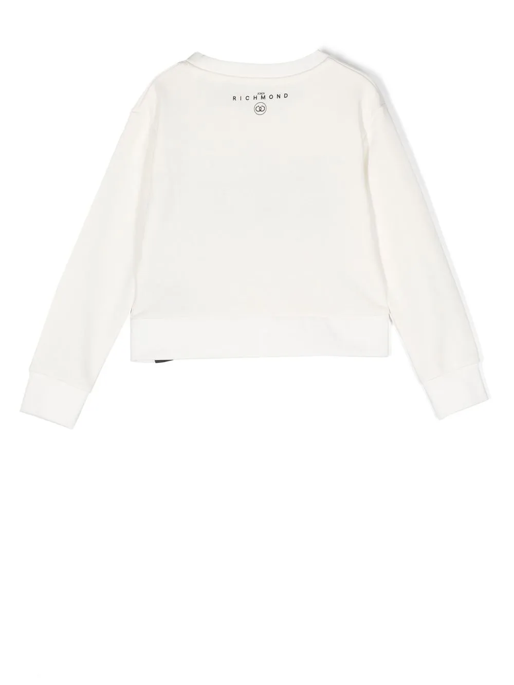 John Richmond Junior Sweater met logo - Wit