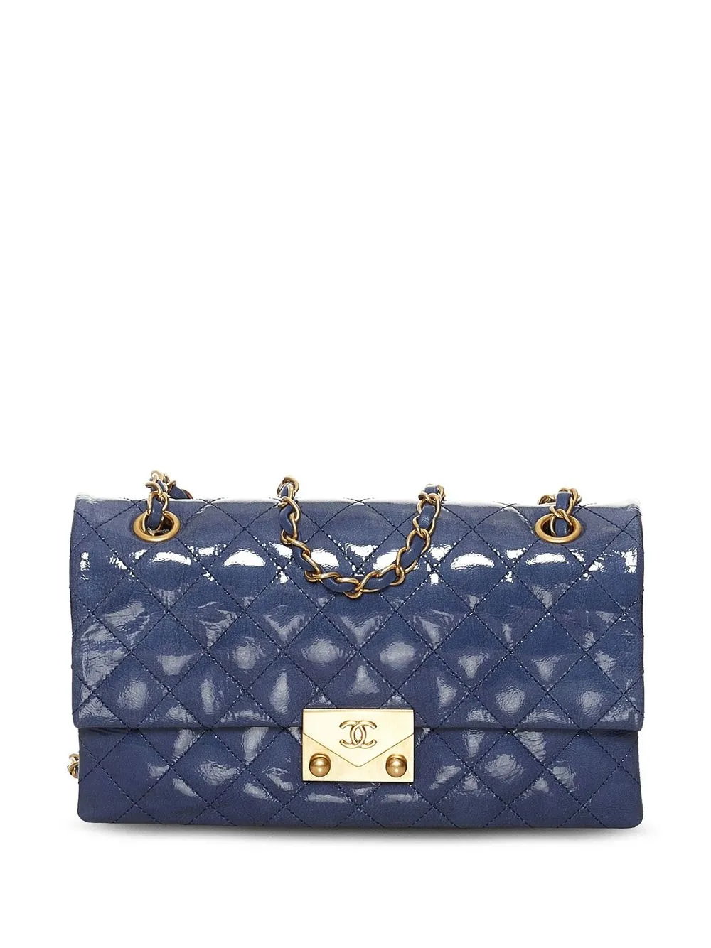 

Chanel Pre-Owned 2015-2016 Pagoda Accordion Flap shoulder bag - Blue