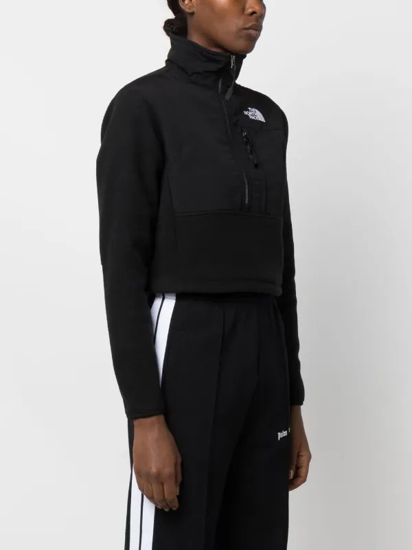 The North Face embroidered-logo half-zip Sweatshirt | Black The North Face embroidered-logo half-zip Sweatshirt | Black