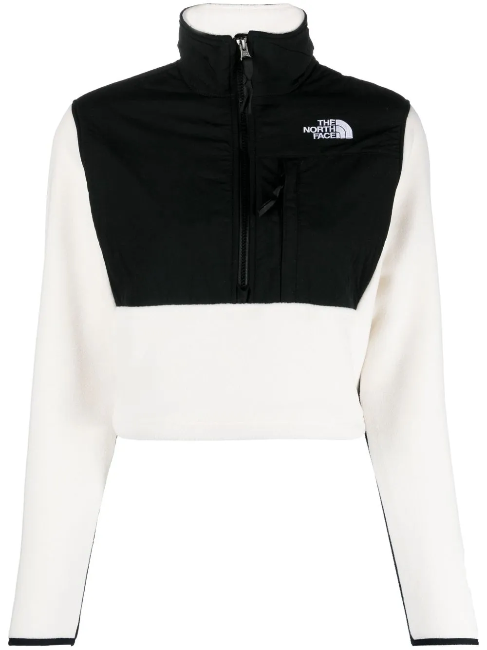 

The North Face embroidered-logo half-zip sweatshirt - Black