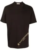 Mastermind World logo-print short-sleeve T-shirt - Brown