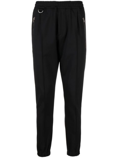 Low Brand zip-pocket tapered trousers