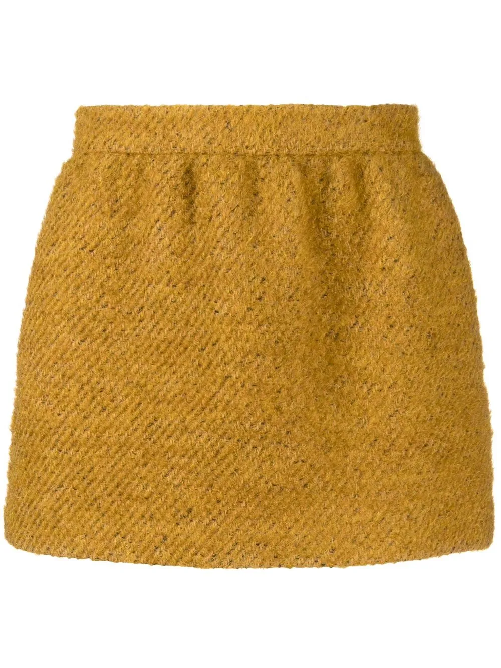 

RED Valentino bouclé mini skirt - Yellow