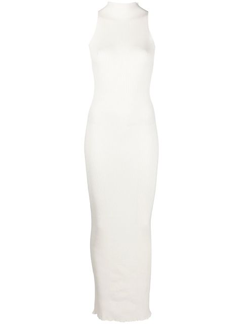 AERON Maxikleid mit Stehkragen