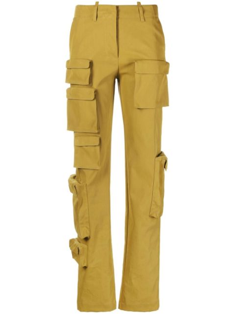 Off-White Co Multipocket straight-leg cargo trousers Women