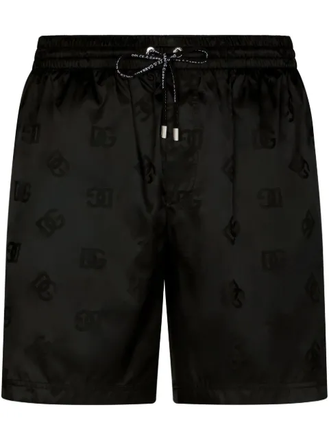 Dolce & Gabbana DG Monogram jacquard swim shorts