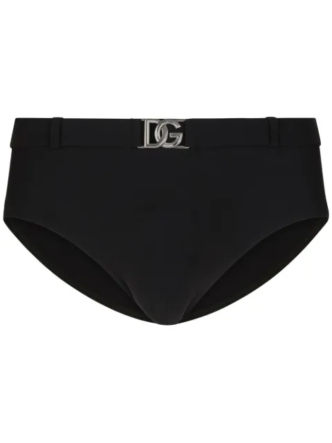 Dolce & Gabbana logo-tag swim briefs