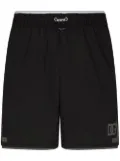 Dolce & Gabbana thigh-length monogram-print swim shorts - Black