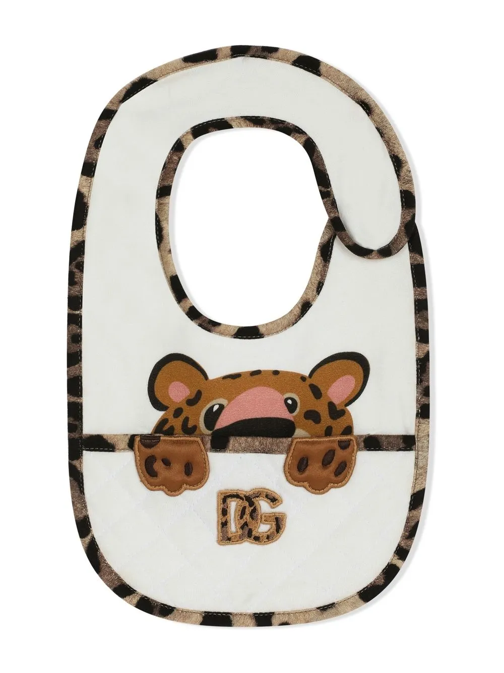 Dolce & Gabbana Leopard-print Changing Bag Set In White