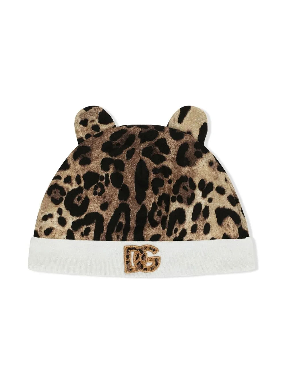 Dolce & Gabbana Leopard-print Changing Bag Set In White