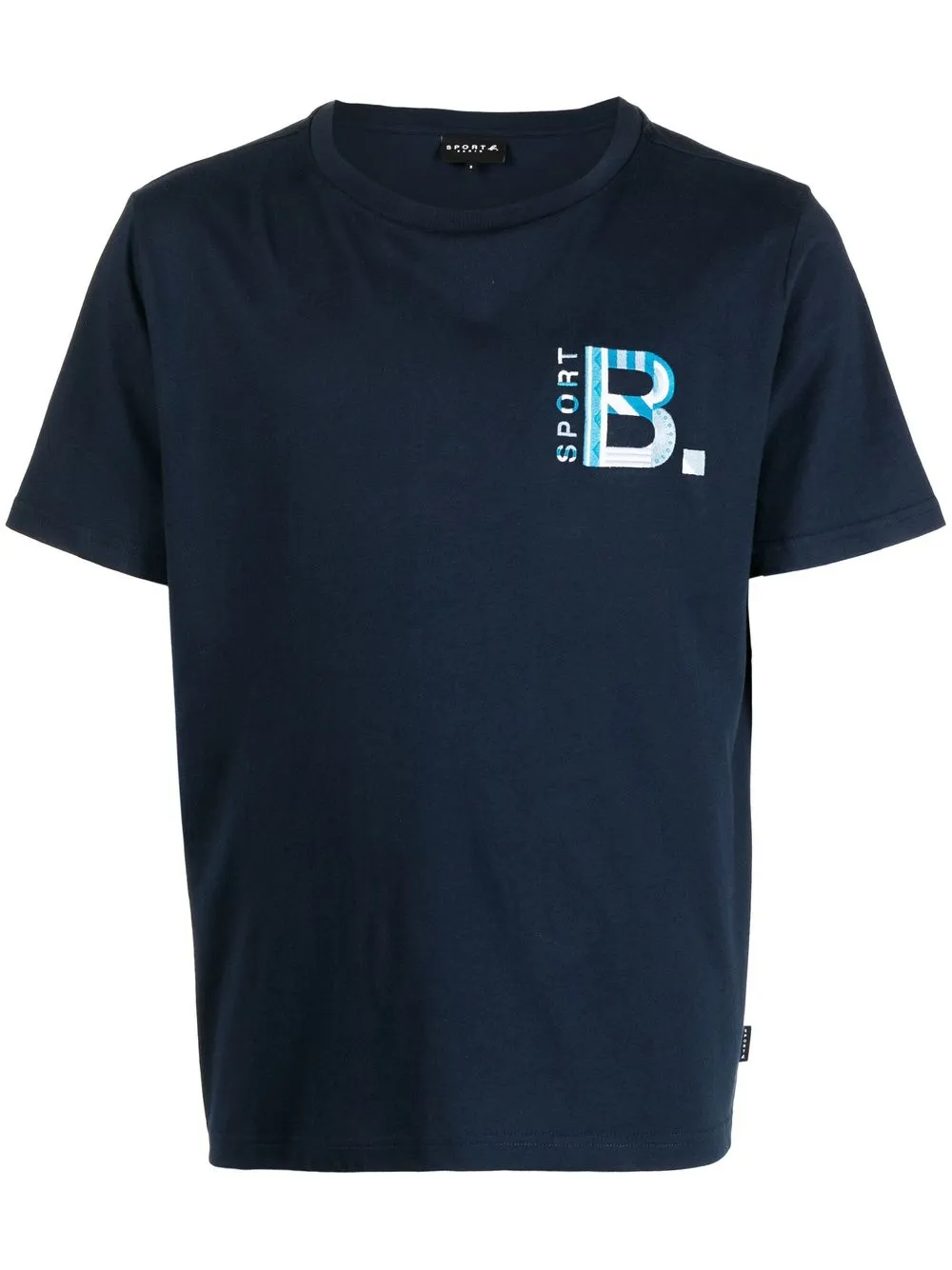 SPORT b. by agnès b. logo-print short-sleeve T-shirt - Blue