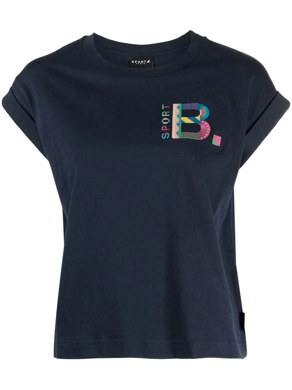 

SPORT b. by agnès b. embroidered-logo short-sleeve T-shirt - Blue