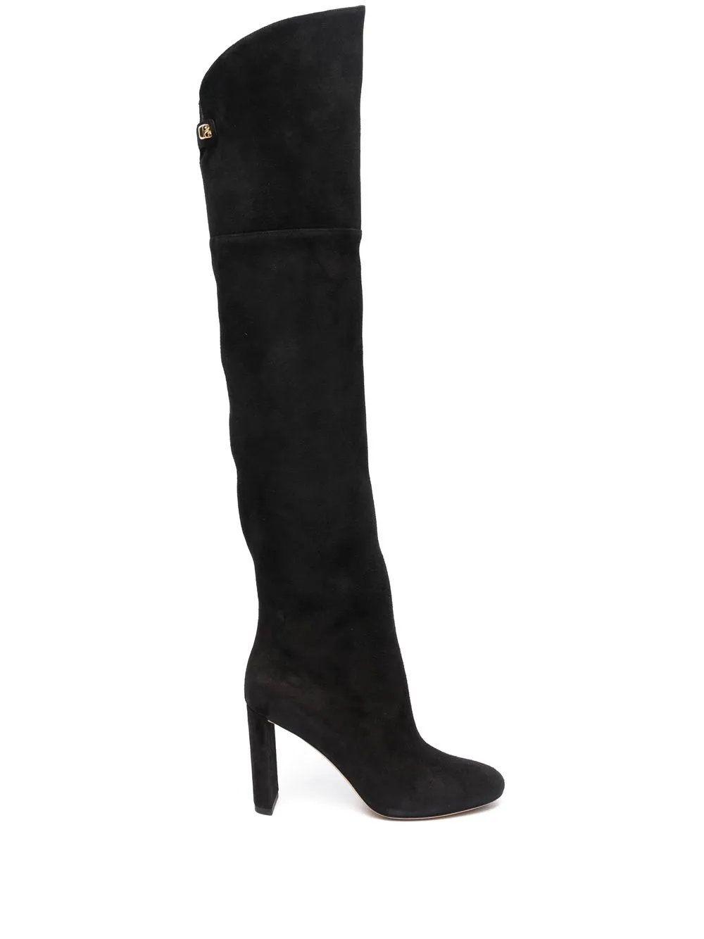 

Maison Balzac 90mm Marylin suede boots - Black