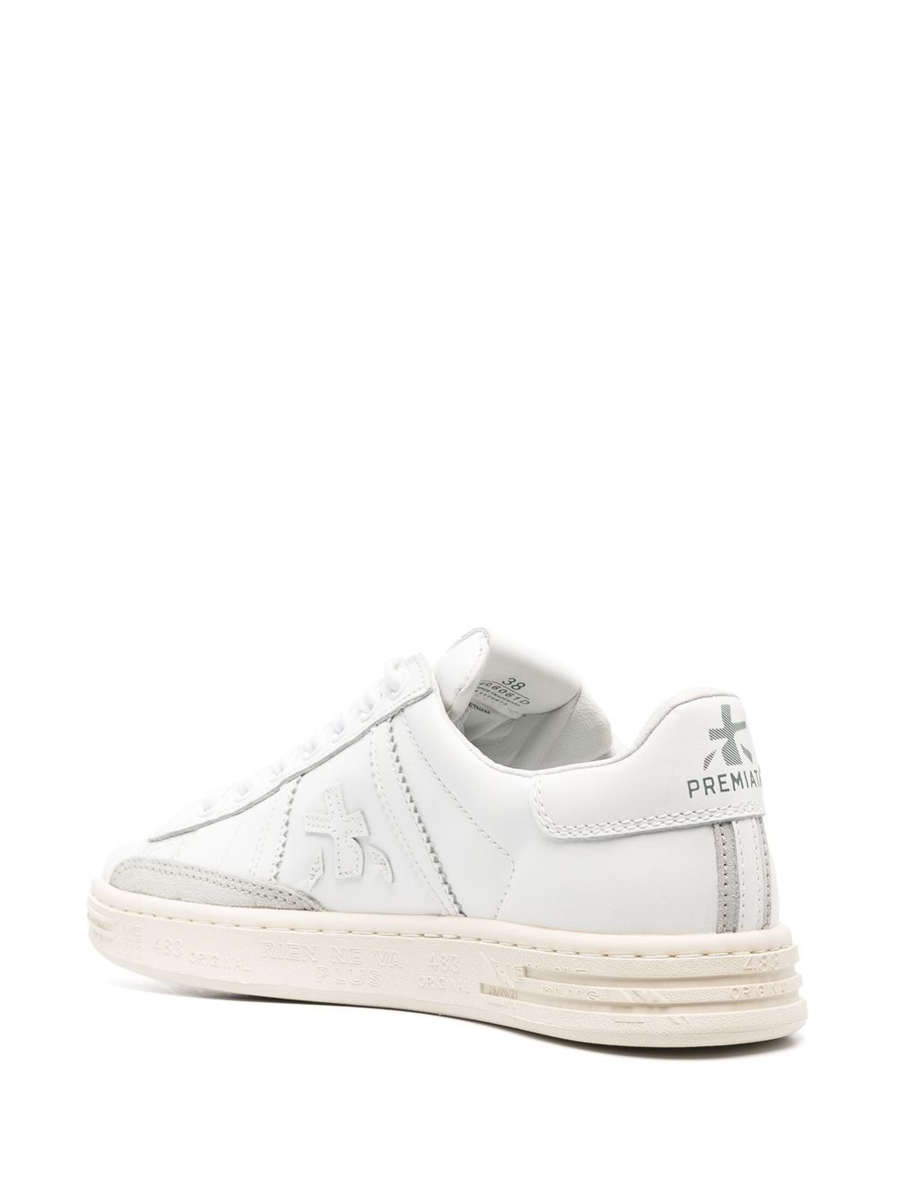 Premiata logo-patch lace-up Sneakers - Farfetch