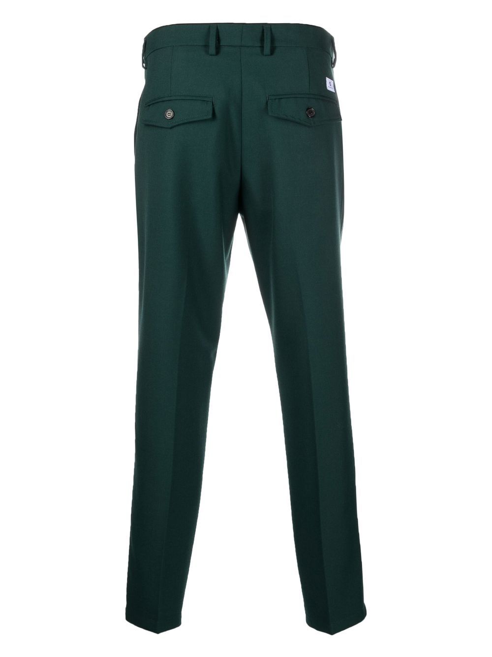 Department 5 Pantalon met logopatch - Groen