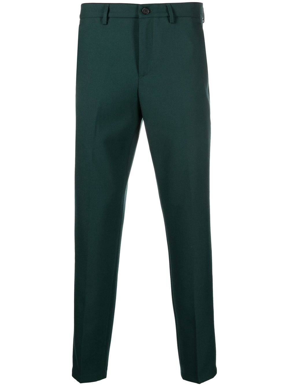 logo-patch tailored trousers