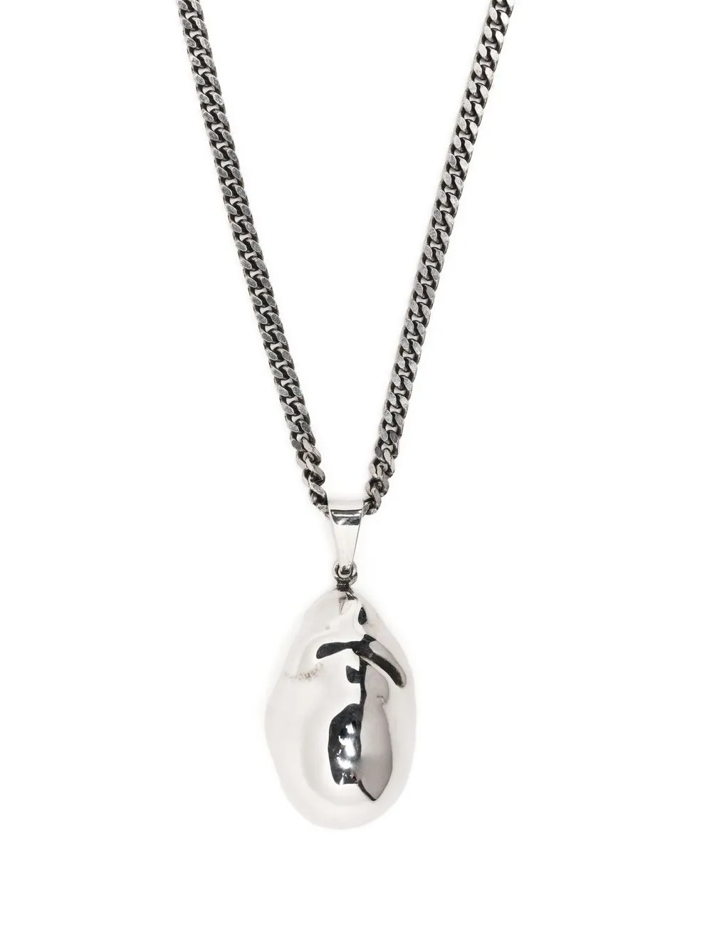 

Alexander McQueen pearl pendant necklace - Silver