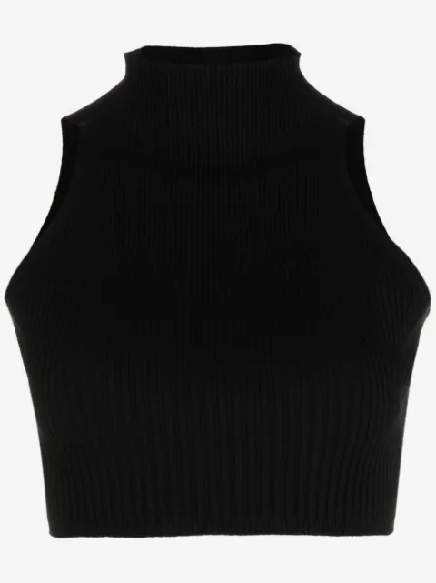 AERON cropped high-neck top