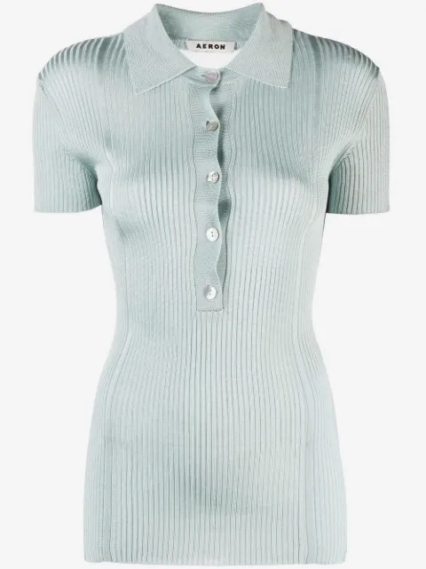 AERON knitted short-sleeve top