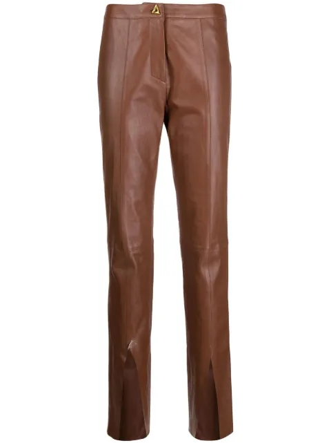 AERON Elm lambskin trousers