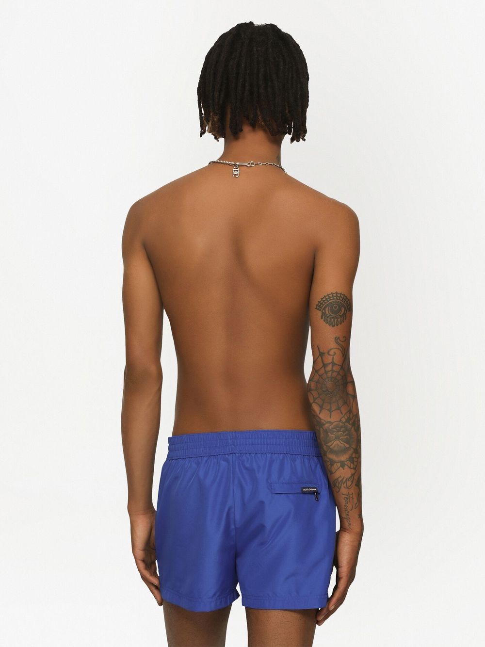Shop Dolce & Gabbana Mini Swimming Shorts In Blau