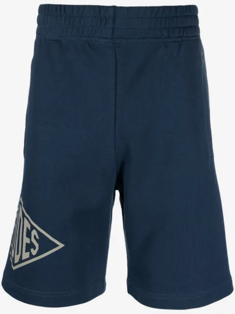 Études Studio logo-print detail shorts