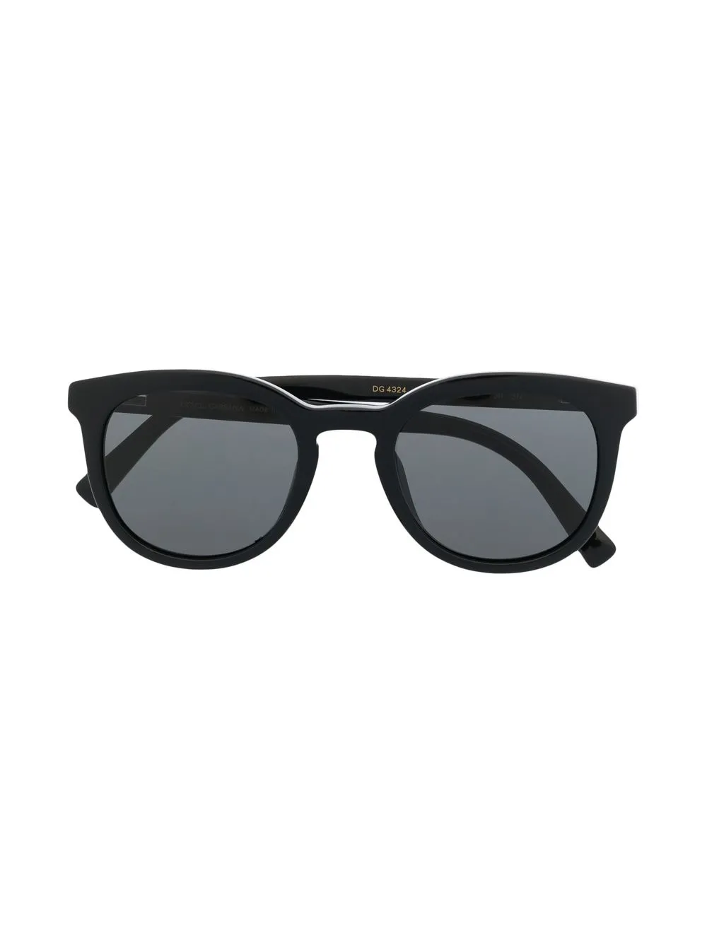 

Dolce & Gabbana Kids round-frame sunglasses - Black