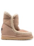 Mou Eskimo faux fur-lined boots - Neutrals