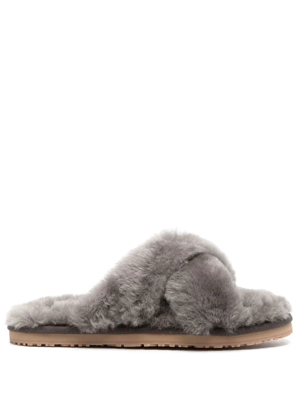 

Mou faux-fur sandals - Grey