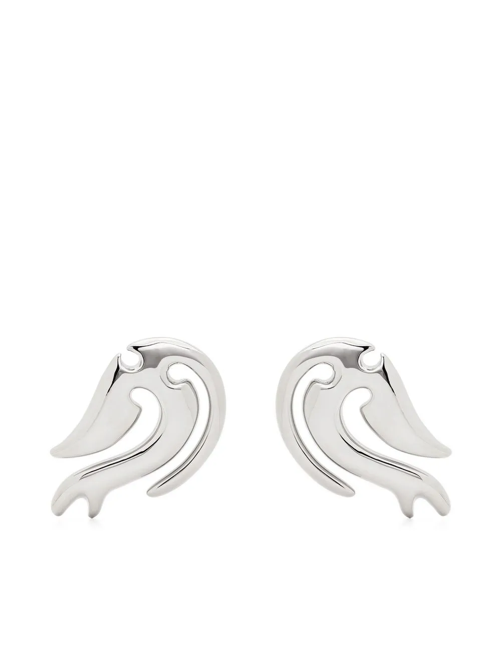 

Y/Project sculpted stud earrings - Silver
