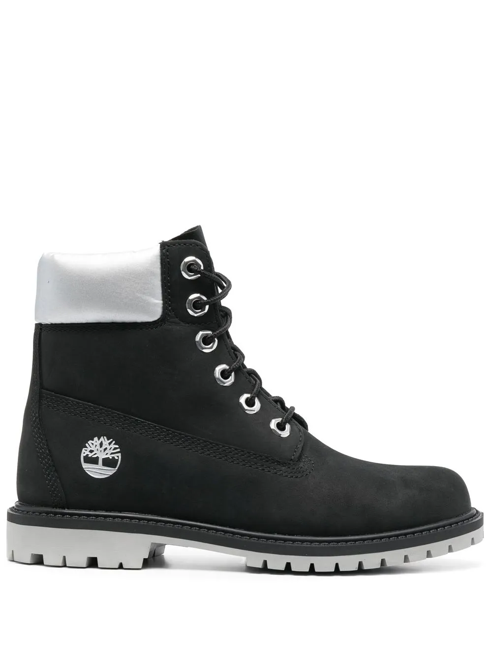 

Timberland metallic-panel lace-up boots - Black