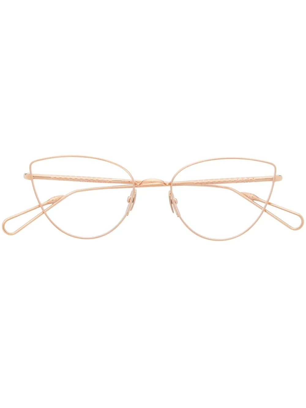 

Ahlem cat-eye frame glasses - Gold