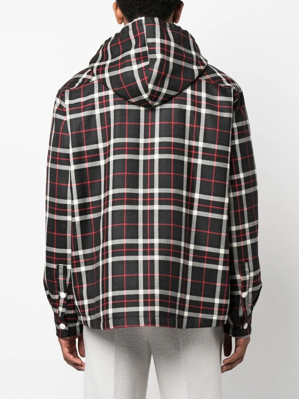 Marni Checked Hooded Shirt Jacket - Farfetch