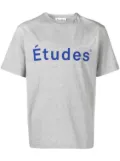 Études Studio Wonder organic cotton T-shirt - Grey