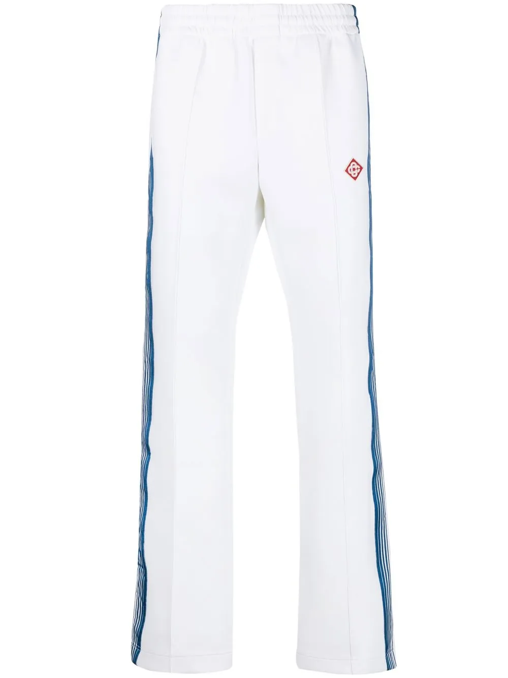 

Casablanca embroidered-logo track pants - White