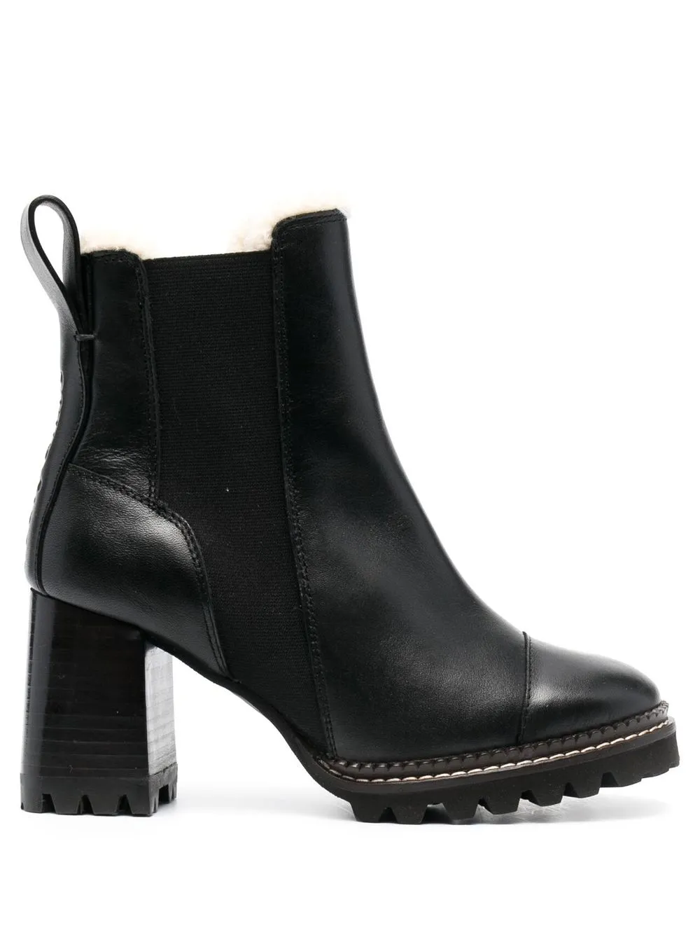 

See by Chloé Mallory 70mm ankle boots - Black