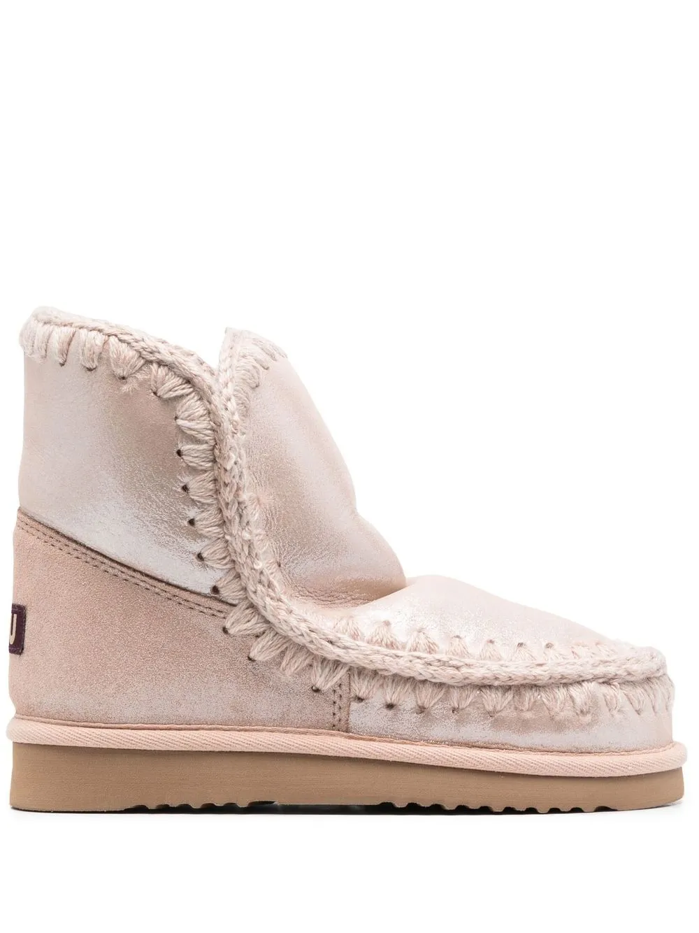 

Mou Eskimo 18 logo ankle boots - Pink