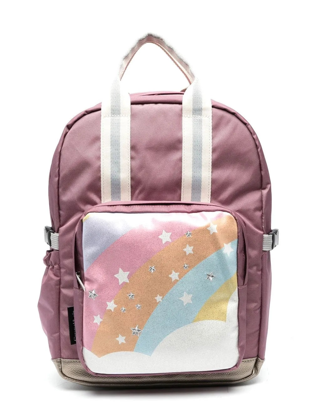 

Caramel rainbow-print backpack - Pink