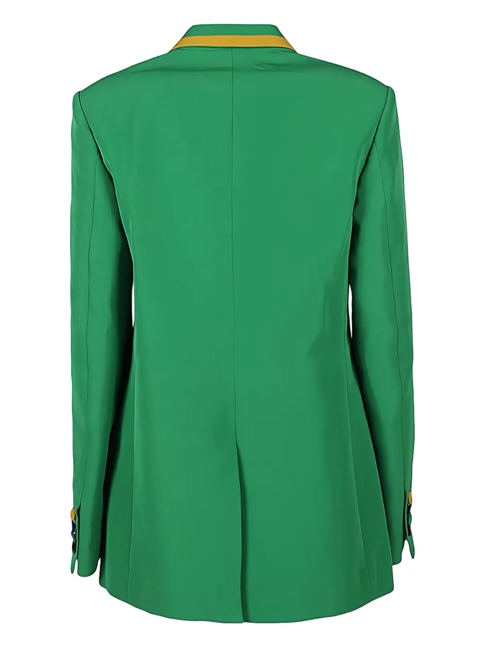 alessandro enriquez contrast-trim single-breasted blazer | Blazers | Image 2