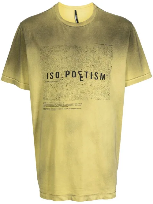 T-shirt Decko à logo imprimé - ISO.POETISM - Modalova