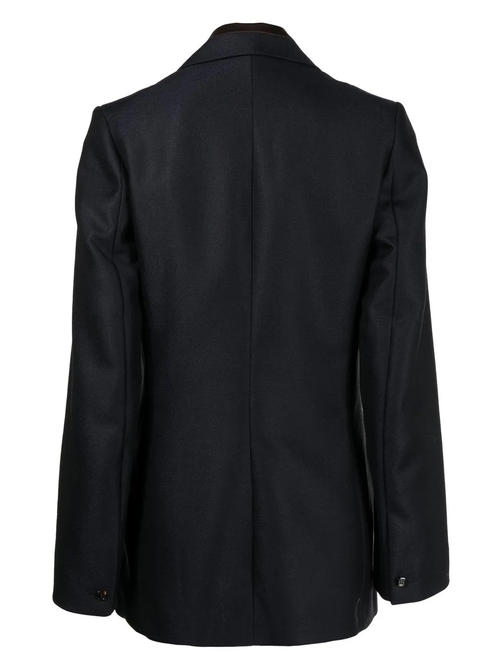 EFTYCHIA Blazer met dubbele rij knopen - Zwart