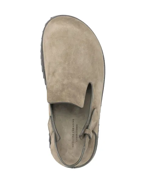 Officine Creative suede slingback pumps OCDPELH008OLI28D393 - 3