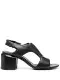 Officine Creative Ethel 70mm open-toe leather sandals - Black