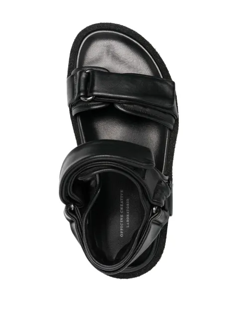 Officine Creative strap-detail leather sandals OCDINNE102GUANT1000 - 3