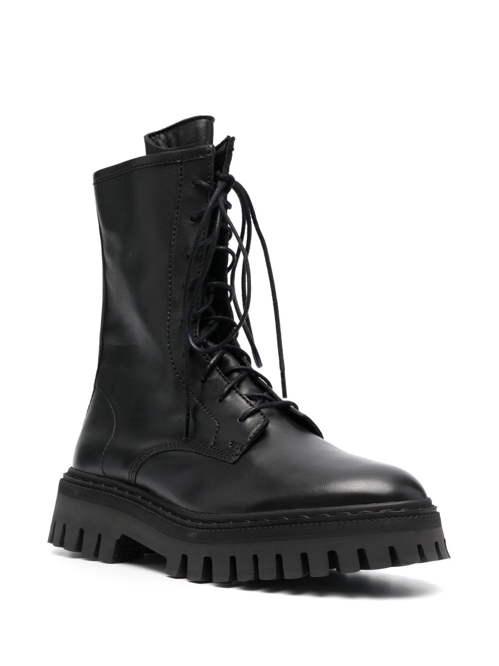 Iro Kosmic Leather Biker Boots - Farfetch