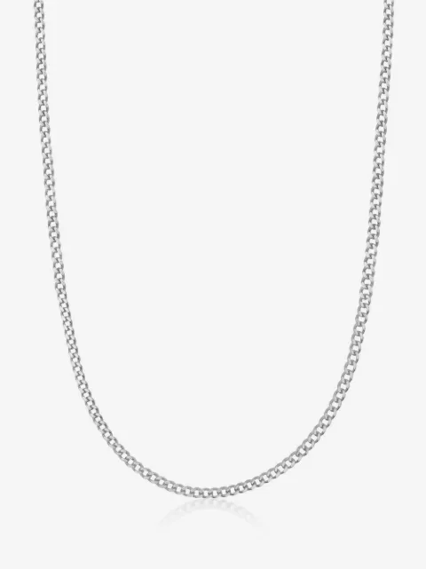 Nialaya Jewelry Cuban-link chain necklace